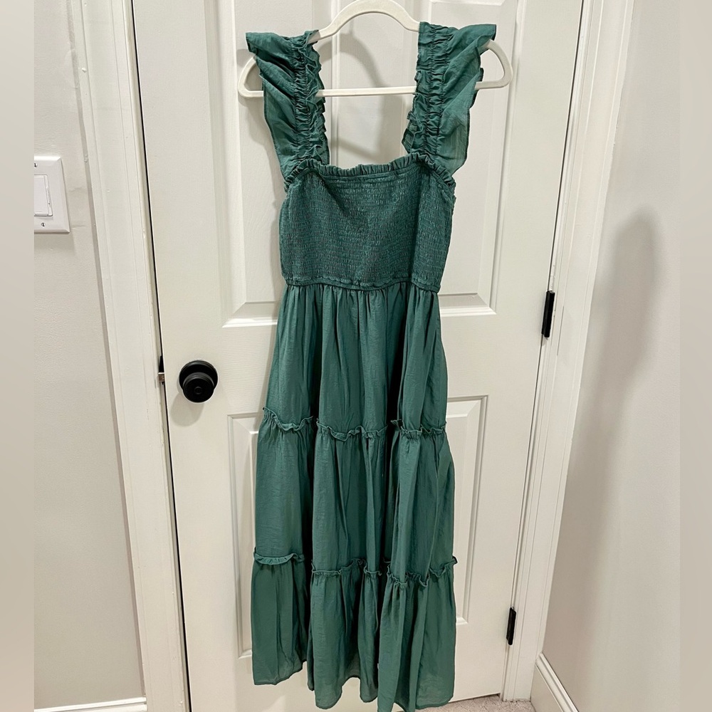 Women’s Smocked Midi Dress, size Large